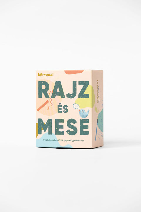 rajz és mese - kreativitásfejlesztő játék gyerekeknek.