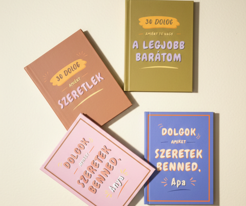 Személyes Ajándékkönyvek