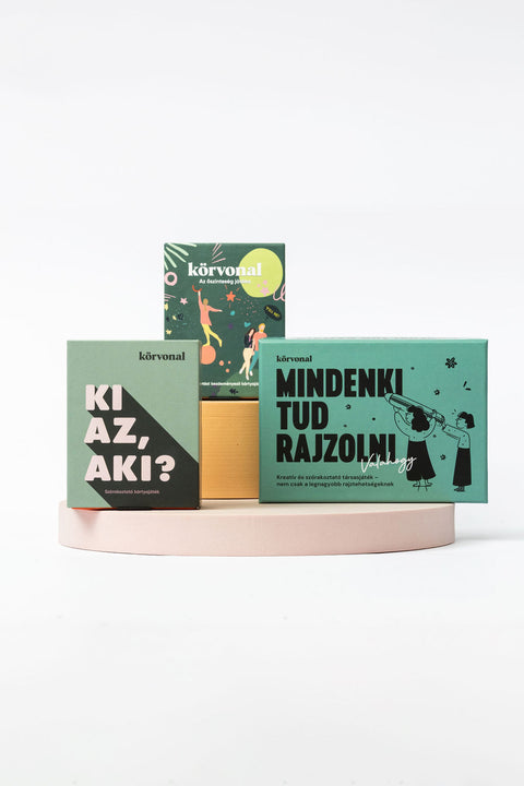 Csomag Barátoknak — Játékok a soha véget nem érő beszélgetésekhez és nevetésekhez!