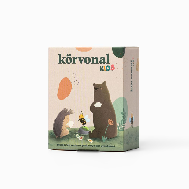 körvonal kids – beszélgetős kártyajáték gyerekeknek