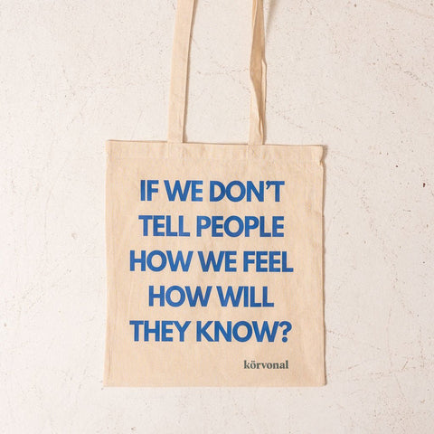 körvonal tote bag - korvonal.com